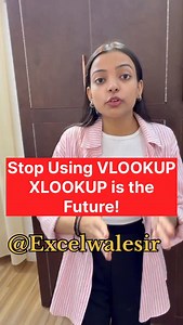 Stop Using VLOOKUP – XLOOKUP is the Future! #excelwalesir #exceltricks #computertips | Excel Wale Sir