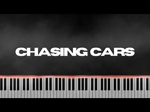 Snow Patrol | Chasing Cars Piano Instrumental Cover Tutorial by Pianoholic #pianorelaxing