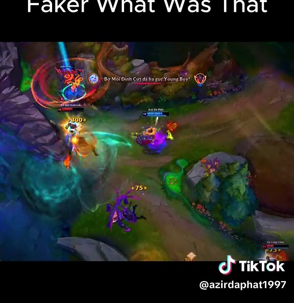 Amazing Azir Faker Plays in Gaming Tournament