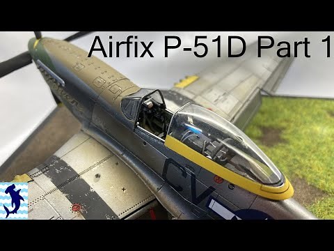 How to build the Airfix P-51D - Part 1- Cockpit and interior details