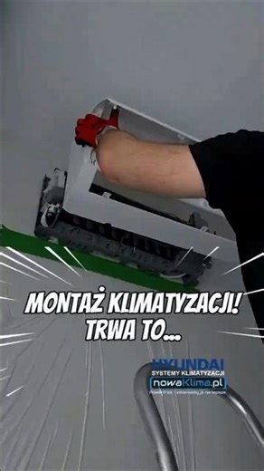 Montaż klimatyzacji trwa tylko tyle? Montaż klimatyzacji szybciej niż myślisz...