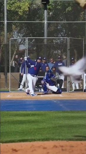 The V3 Game system in action at @dodgers Spring Training. #trackman #mlb #dodgers