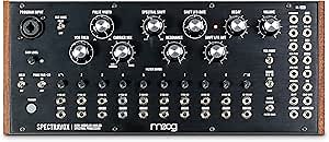 MOOG Spectravox Semi-Modular Analog Spectral Processor with CV Filter Bank/Vocoder, Voltage-Controlled Oscillator, Headphone Out and 3.5mm Patch Bay