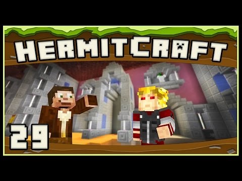 HermitCraft 4: Nether Hub Building With Tango And Fireworks!