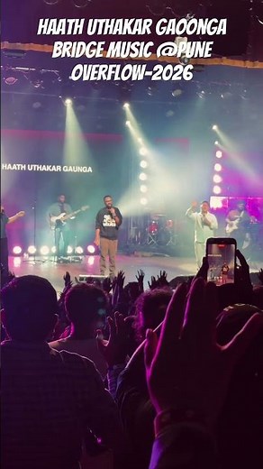 Haath Uthaakar Gaoonga | Bridge Music | Sam Alex | Overflow-2026 | Live Praise and Worship @ Pune |