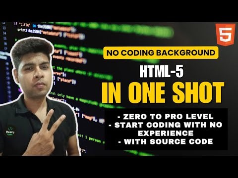 HTML Full Course in Hindi (2025) | Learn HTML in 4 Hours Step by Step | Beginner to Advanced