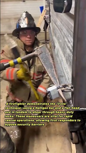 Tactical Entry Skills with Professional Firefighter Rescue Tools