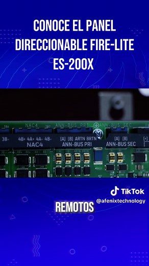 El Endurance Series ES-200X es un panel de control de alarma contra incendios direccionable de 198 puntos que ofrece comunicaciones integradas de doble ruta, botones programables y soporte para detección direccionable combinada de incendios