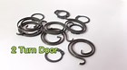 2 Turns x 1.8mm Door Handle Spring Replacement Internal Coil Repair Springs  | eBay UK