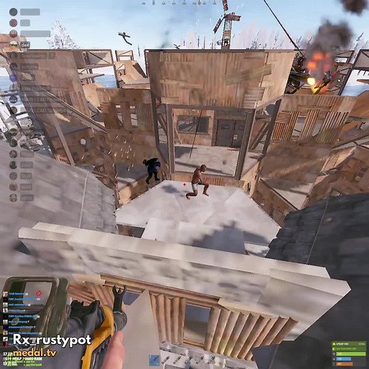 Vital Fridays 2x Raid defense going crazy #vitalrust #rust #rustclips discord.gg/vital