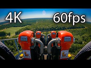 Intimidator 305 back seat on-ride 4K POV @60fps Kings Dominion
