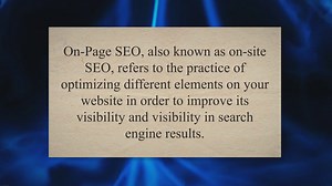 Getting Started with On-Page SEO: Essential Elements and Optimization Tips for Beginners