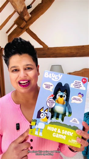 🚨Black Friday Deal 15% Off🚨 Bluey fans this is the perfect gift for those little ones. It’s lots of fun that will keep them guessing where he’s hiding. #bluey #blueytok #Tiktokmademebuyit #blackfriday #giftidea
