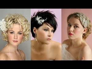 35 Lovely Wedding Hairstyles for Short Hair