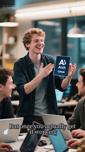 You Want to Use Linux but Don’t Know How? (Part 3: Arch Linux) #viral #os #adventure #tech #funny