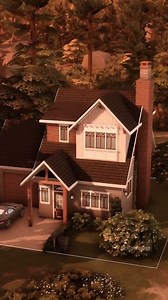 sims 4 building asmr | cozy lil home it's on the gallery (no cc) EA ID: daniellebuilds