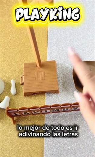 Juego De Mesa El Clasico Ahorcado Con Muñeco