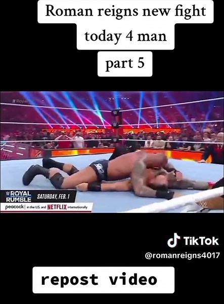 Roman Reigns New Fight Highlights Part 5