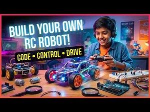 Build Your Own RC Robot Car | DIY Arduino Robot Kit for Kids & Beginners | STEM Robotics Project