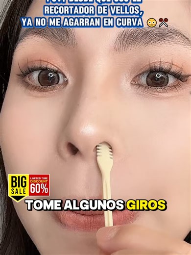 👉 ¡No dejes que se asomen los pelos de la nariz! 😳🙈😅✂️ Arréglalos fácil con este recortador. #RecortadorDeNariz #VelloNasal #NoMoreNoseHair#Groomin#CuidadoDeImagen#ArregladoSiempre#TikTokMeHizoComprarlo #RegalosParaÉl #Mexico #ParaTi #fyp #TikTokShop#nabaobei