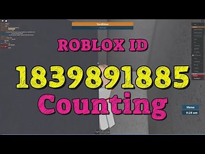 COUNTING Roblox Song Codes