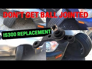 How to Replace Ball Joints on Lexus IS300 Altezza Sportcross JZX100 Chaser
