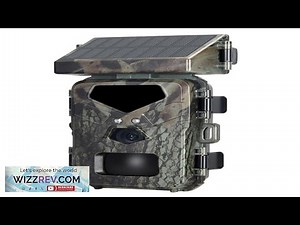 Mini700 Outdoor Solar Wild Camera 20MP 1080P HD Wild Animal Detect Trail Review