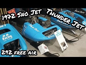 1972 Sno Jet 292 Thunder Jet (Vintage Snowmobile Walk-arounds)