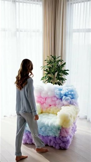 【ASMR】Which Dream Armchair Would You Choose? Soap, Clouds & Feathers #asmr