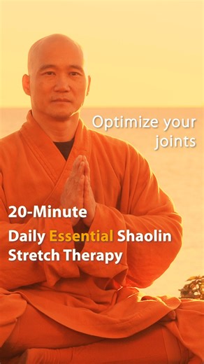 Shaolin Stretch Therapy has made a tremendous impact on my life. Even at over 50 years of age, it has given me the power to intensely train and perform Shaolin martial arts. I wake up each morning pain-free, and my joints feel fresh and youthful. I am excited to share with you my secrets, the Shaolin's 1,500 years of wisdom on empowering the mind and body, through simple and effective exercises that you can do while sitting or lying down on the ground. Join me in the 20-minute Essential Daily Sh