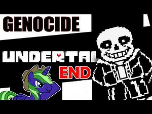 UNDERTALE GENOCIDE FINALE — FIGHTING SANS! | The Final Battle