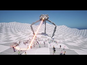 Interlakes - Tripod with Laser Hunting People - A War of the Worlds inspired Game