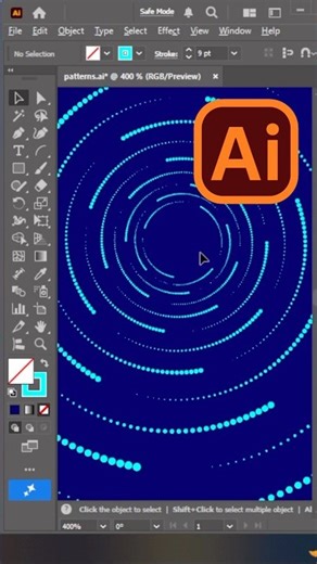 Create seamless, repeating patterns with ease using #illustrator #visualpatterns