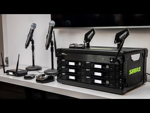 Shure GLX-D+ Wireless Systems | Demo and Overview at NAMM 2023
