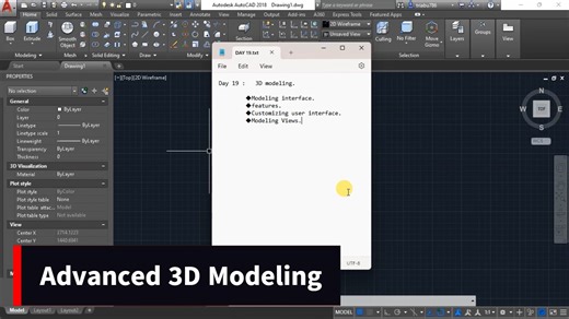 19.Advanced 3D Modeling