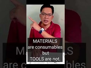 Difference between Tools and Materials || ORTEGAtalk