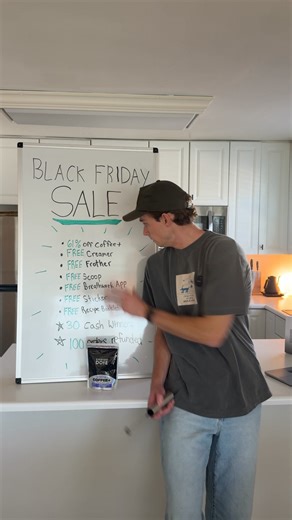 Biggest Black Friday Deal EVER! 🎁 Get 61% OFF Free Starter Kit Free A2 Probiotic Creamer 100 lucky winners will have their orders fully refunded and 30 orders will have cash prizes inside! Ditch the regular coffee that has you crashing like an old computer! Everyday Dose is the upgrade you need! Powered by functional mushrooms to provide daily mental clarity, long-lasting energy, and gut support in every cup without the B.S. ☕️ ⚡️ Get it before FOMO kicks in or we sell out! Try it now, risk fre