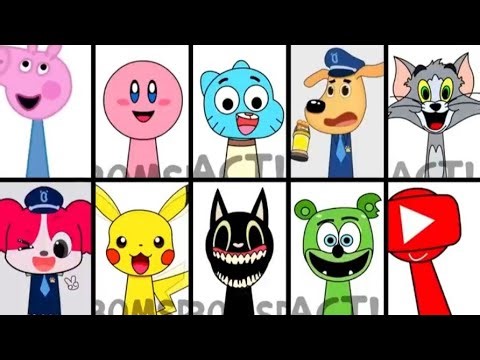 Sprunki Incredibox All Characters are in Dancing Mood #sprunki #incredibox