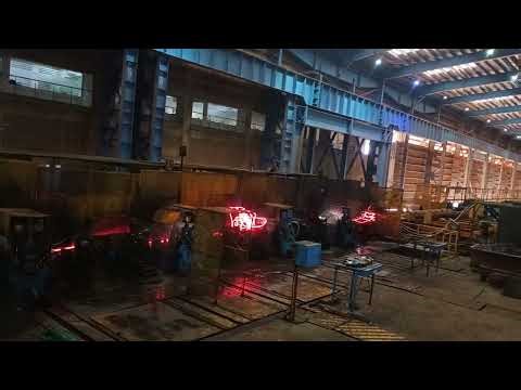 Rolling Mill, Misroll, Cobble #rolling #steelmill #rebar #misroll #cobble