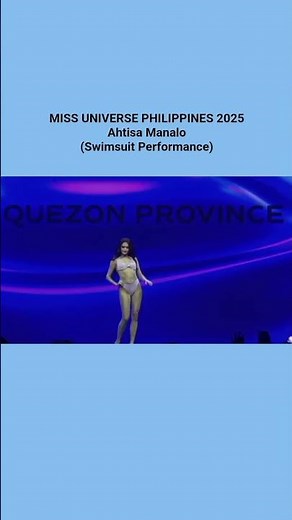 Miss Universe Philippines 2025 - Ahtisa Manalo (Swimsuit Competition Performance)