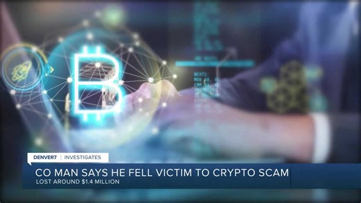 Colorado man loses $1.4 million in crypto-romance scam