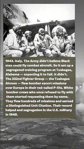 The Black Pilots America Doubted — Who Rarely Lost a Bomber They Escorted | Military History Talks