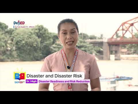 SHS DISASTER READINESS & RISK REDUCTION Q1 Ep1: Basic Concept of Disaster and Disaster Risk