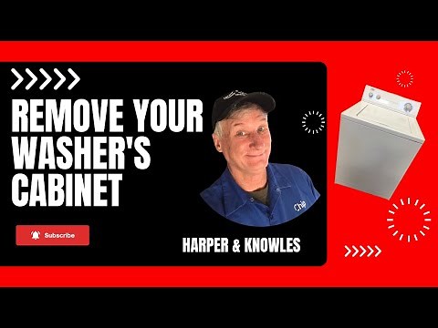 How To Remove the Cabinet of Top Load Washing Machines: A Damage-Free Access Guide