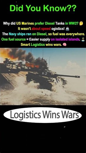 Why US Marines Loved Diesel Tanks ⛽ #Shorts