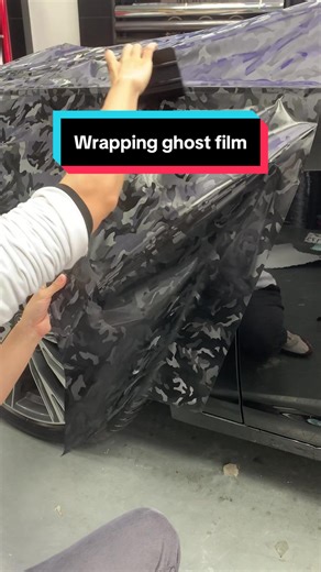 Ghost Black Car Wrap Installation Guide
