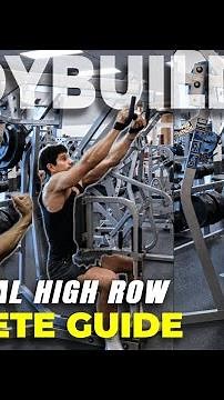 How to: Iso-Lateral High Row | COMPLETE GUIDE | Best tips!