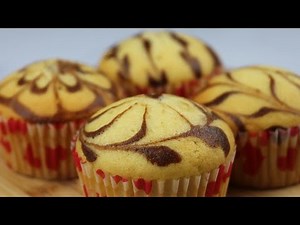 Marble Cupcakes Recipe | Chocolate Swirl Cupcake Recipe