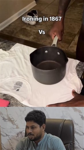 90s Ironing vs Modern Automatic Ironing Machine 😂 | Technology Upgrade