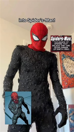 capital on Instagram: "Spiders-Man DIY tutorial! 🕷️ - mask by @d7ed.its modelled by @_sensational_ - - - #spidermancosplay #spiderman #diy #tutorial #marvel #halloween #3dprinting #marvelcosplay #tutorial #spider #cosplay #marvelcosplay #peterparker #spidersman"
